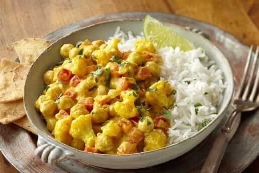 Vegan Garbanzo Curry