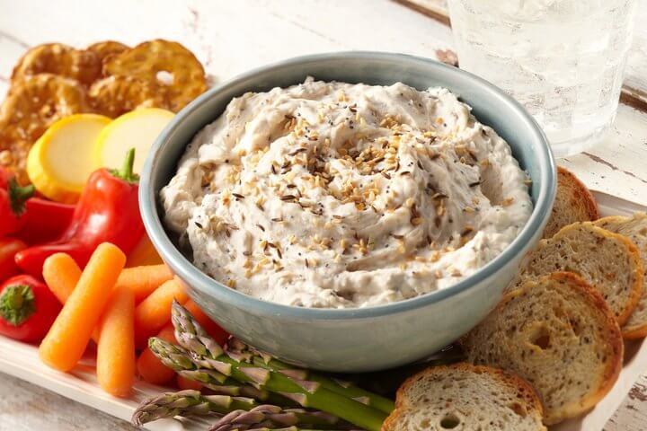 Everything Bagel Bean Dip