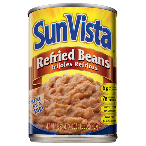 SunVista® Refried Beans (40oz)