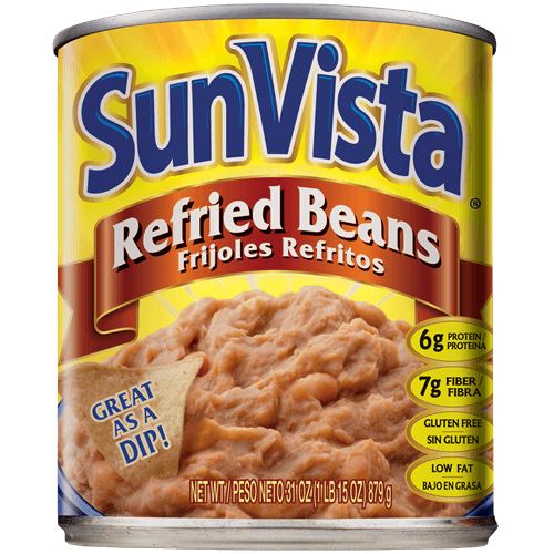SunVista® Refried Beans (31oz)