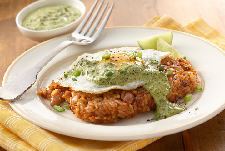 Fried Peruvian Beans and Rice